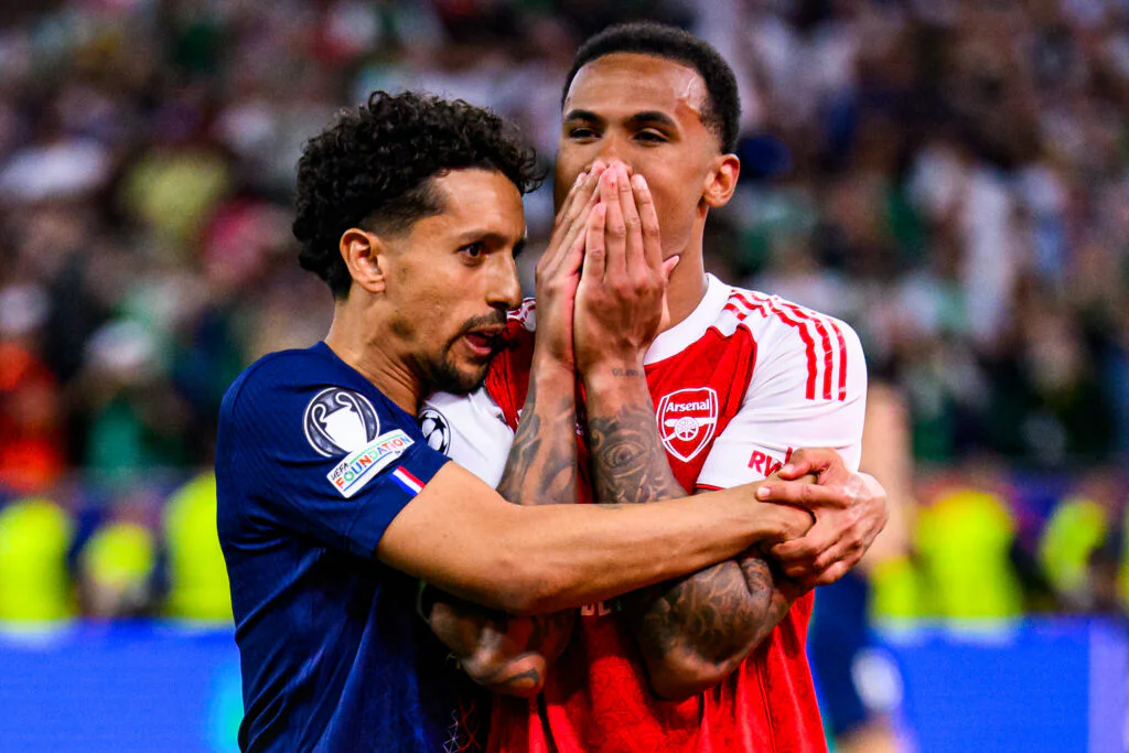 PSG – Arsenal : les mots de soutien de Marquinhos à Gabriel révélés