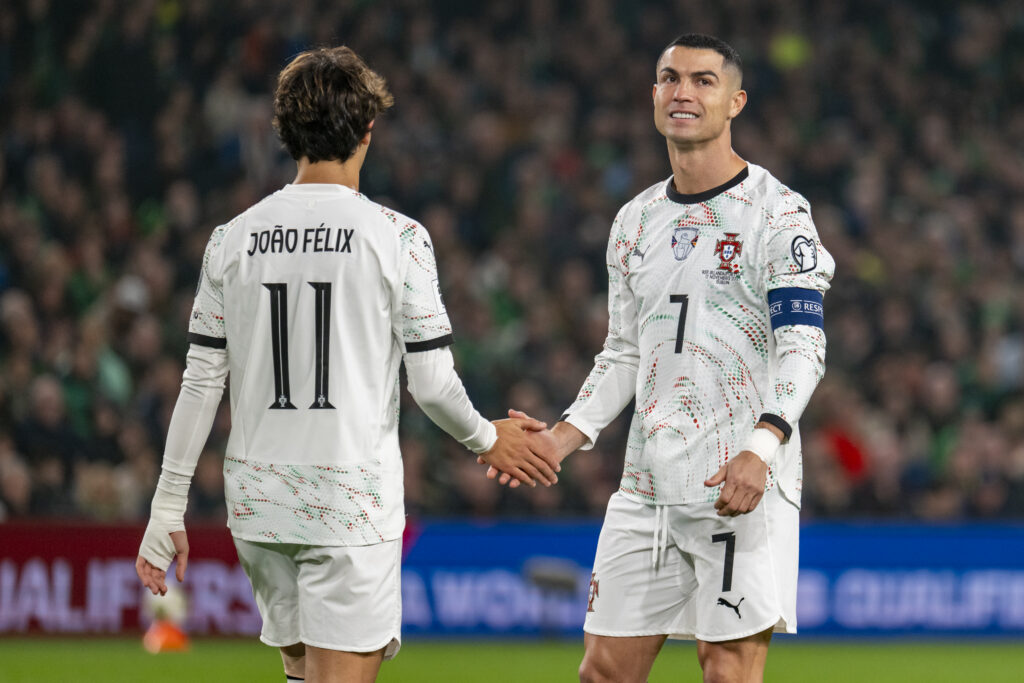 « Je le regarderai à chaque ballon » : João Félix rêve d’offrir le 1000e but à Ronaldo