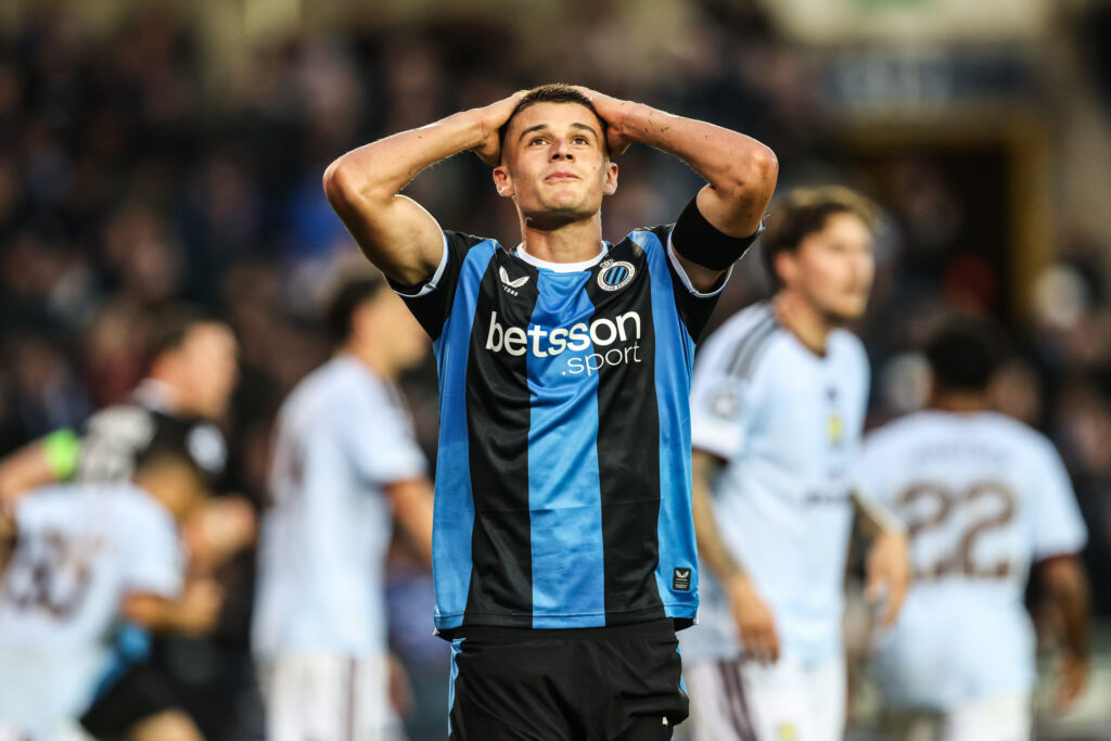 Bruges chute face au réveil d’Aston Villa en Ligue des champions