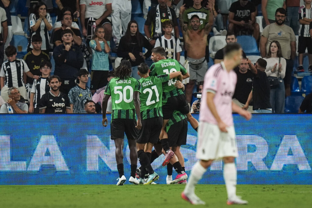 Serie A : la Juventus s’incline à Sassuolo malgré un doublé de Zhegrova