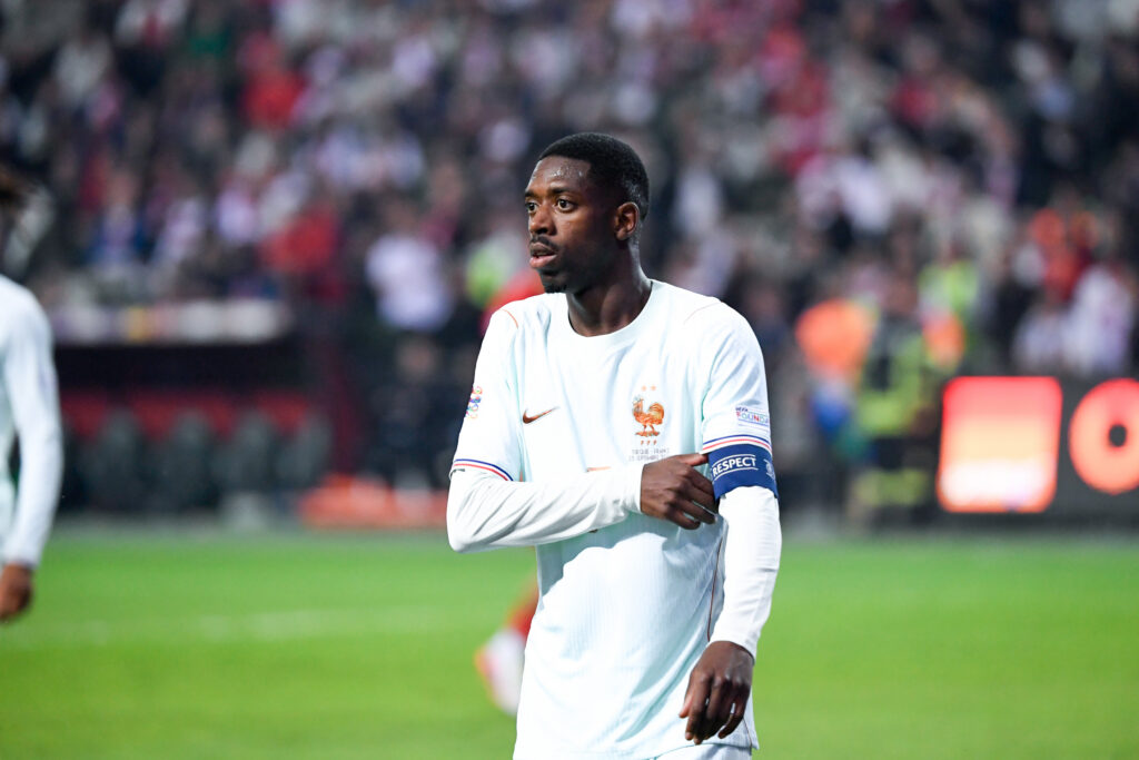 Equipe de France : Ousmane Dembélé valide son positionnement à la pointe de l’attaque des Bleus