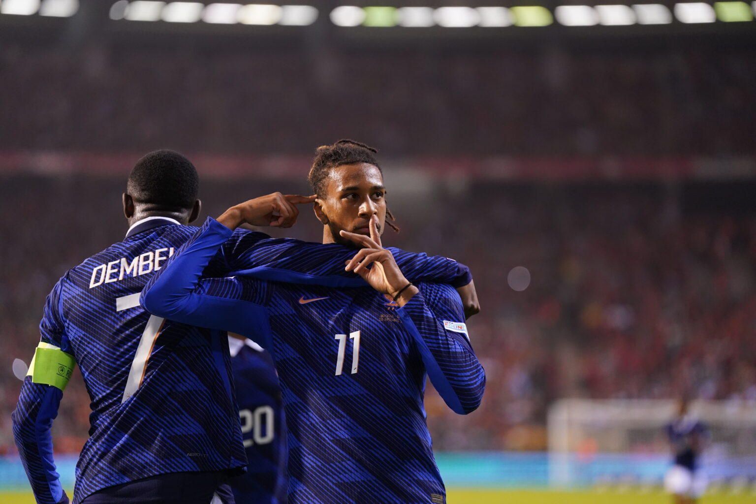 Photo: news.footeo.com Michael Olise scores late solo goal as France beat Belgium 1-0