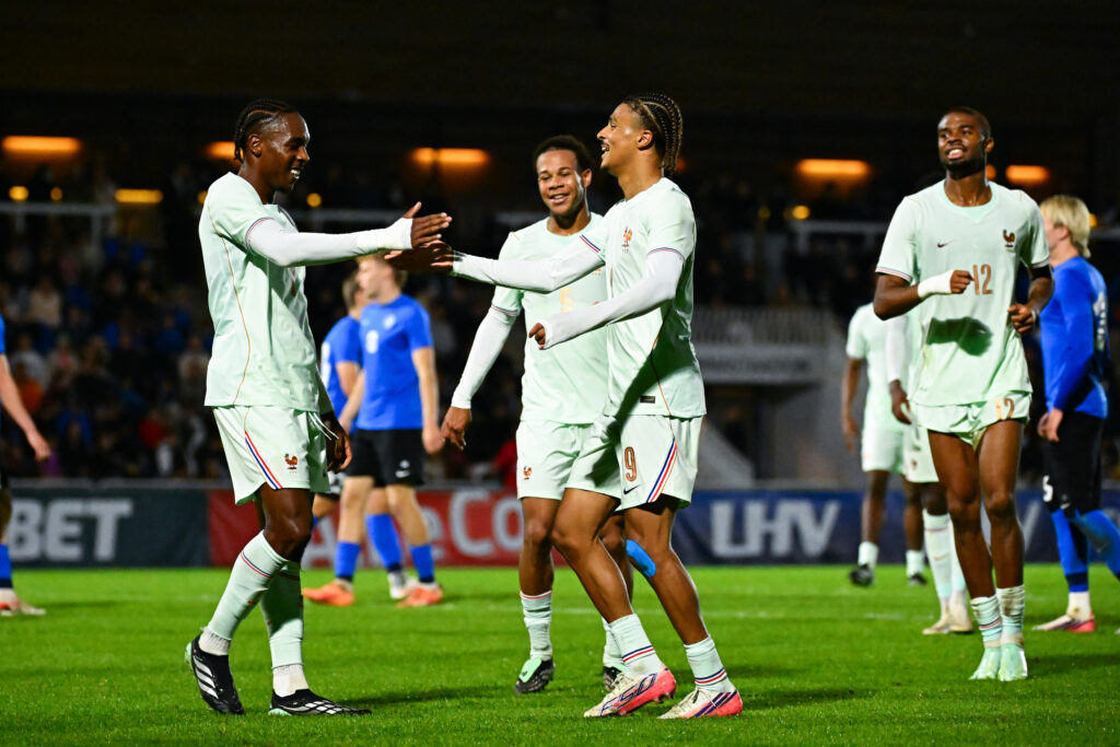 Les Espoirs s’imposent en Estonie, mais perdent Ethan Mbappé et Mayulu sur blessure