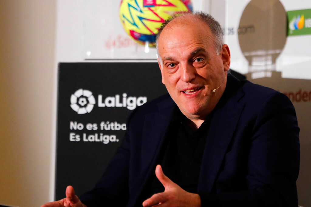 Tebas fait la paix avec le PSG mais prévient : « Sans que la situation ne dégénère à nouveau »