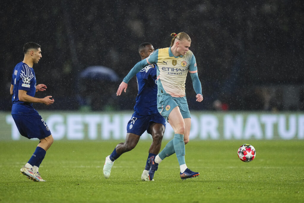PSG : Erling Haaland sous le charme de Nuno Mendes et Achraf Hakimi