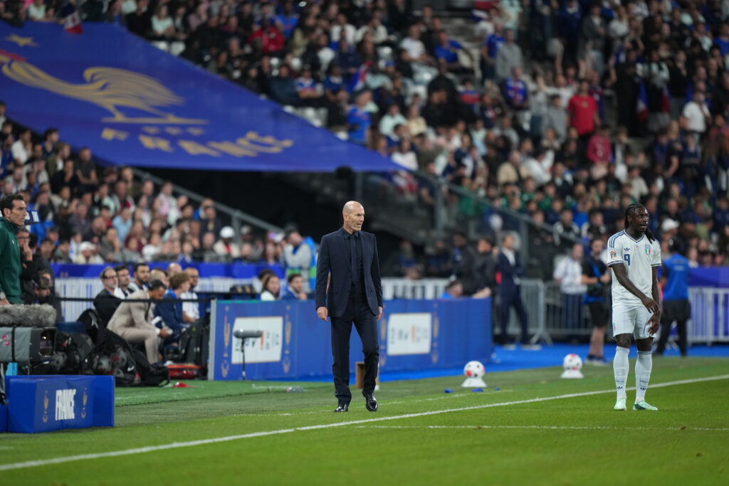 France – Italie : « Je suis fier de mes joueurs », Zinédine Zidane satisfait malgré le résultat