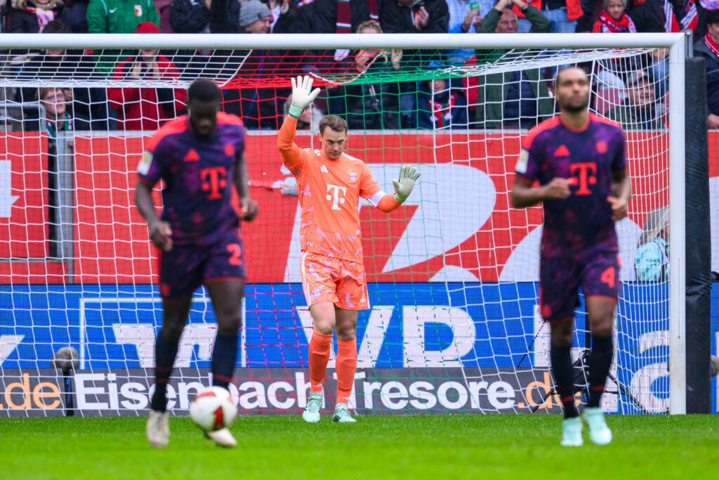 Bayern Munich : record en 8 secondes sur une erreur de Neuer, Augsbourg signe le but le plus rapide de l’histoire de la Bundesliga