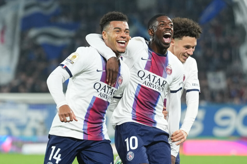 Strasbourg – PSG (1-3) : penalty raté, but et passe décisive, Dembélé renverse la Meinau à lui seul
