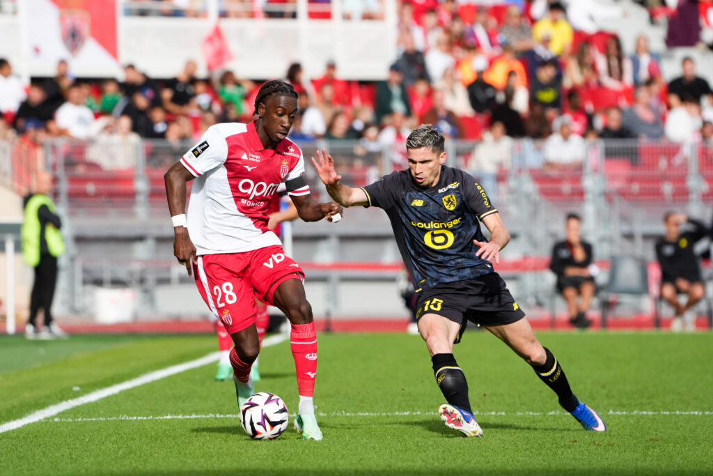 Monaco-Lille : à dix, le LOSC arrache le nul