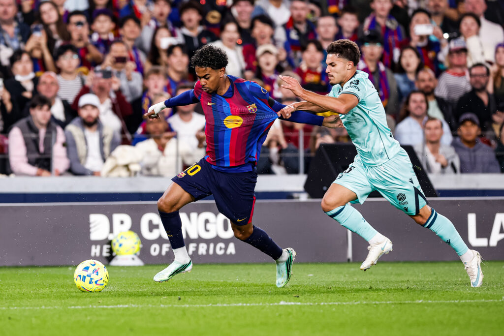 Barça-Alavés (6-1) : Lamine Yamal répond après sa déception du Ballon d’Or
